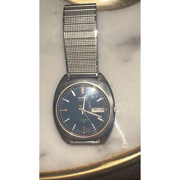 Vintage Seiko Watch Automatic 17 Jewel 7006-8059 1972-1973 Japan {n Mint} - Picture 9 of 10